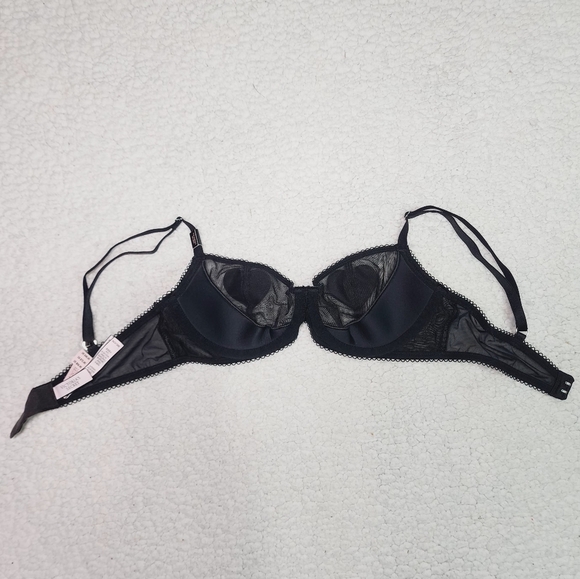 NWT VS Dream Angels Leather Heart Bra - Picture 5 of 6